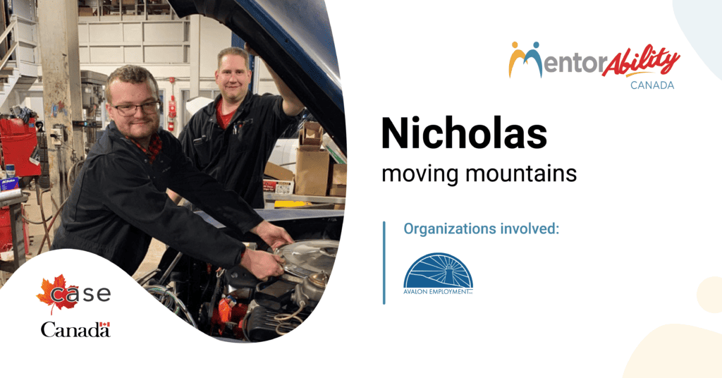 MentorAbility Experience - Nicholas