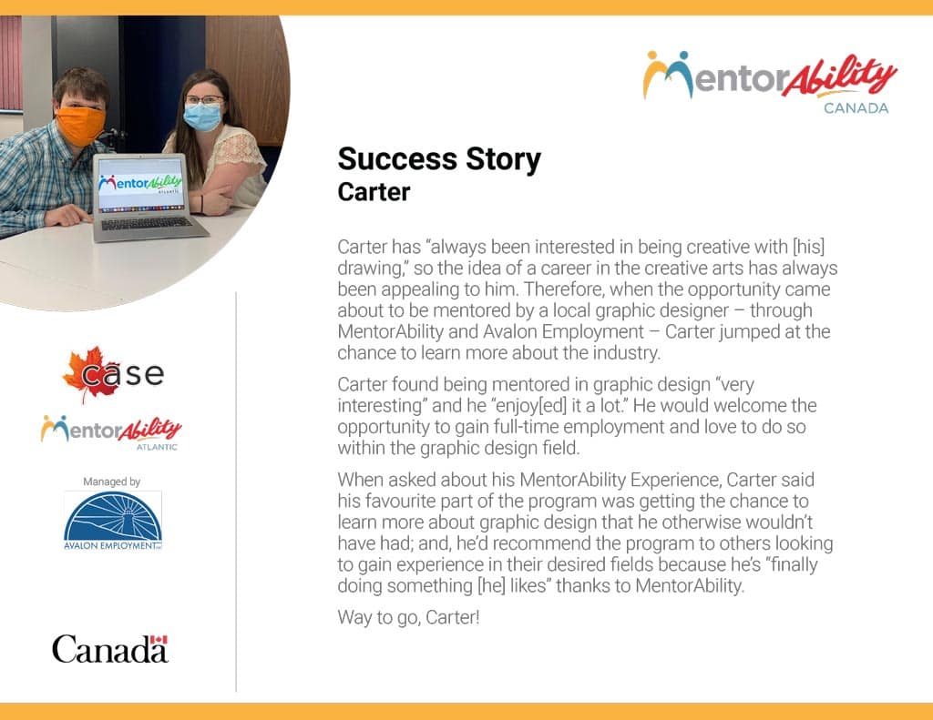 MentorAbility success story - Carter