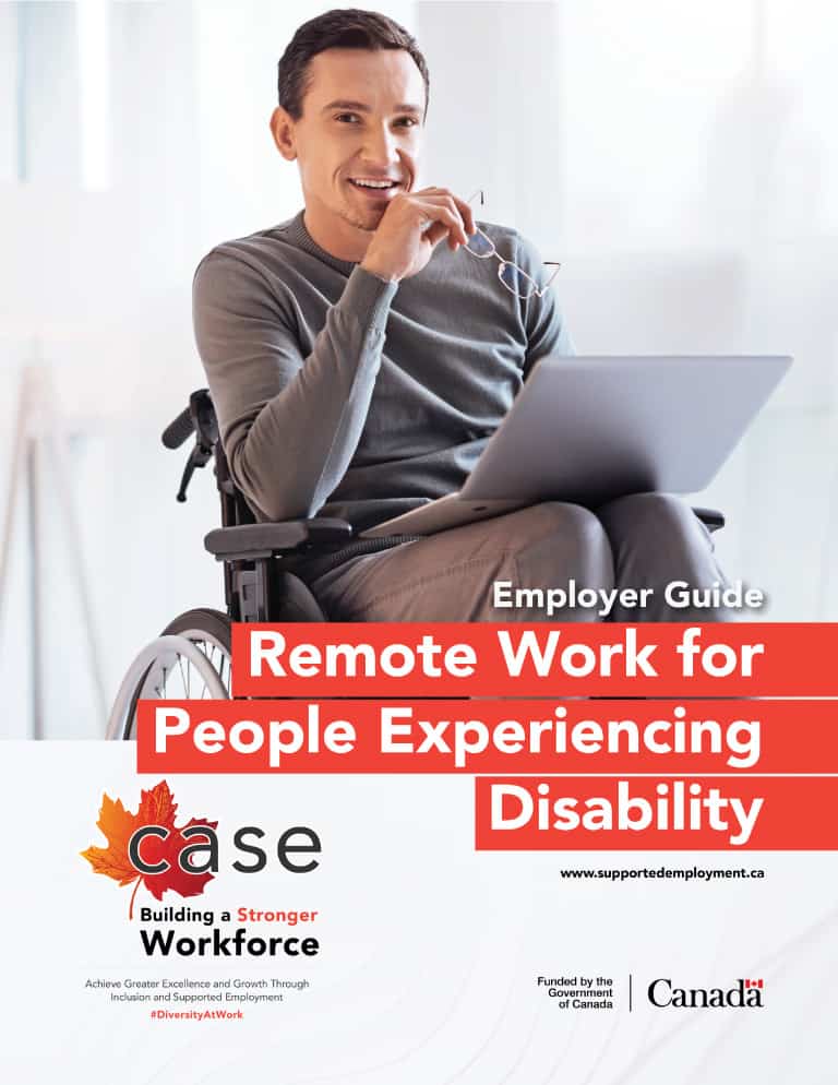 Remote Work for People Experiencing Disability